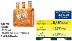 METRO Aperol Spritz Angebot
