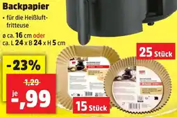 Thomas Philipps Backpapier Angebot
