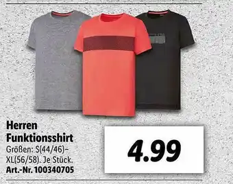 Lidl Herren Funktionsshirt Angebot
