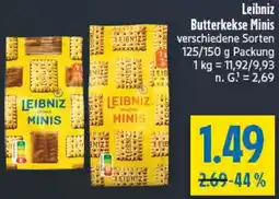diska Leibniz Butterkekse Minis Angebot