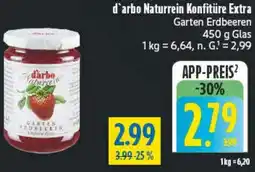 diska d'arbo Naturrein Konfitüre Extra Angebot