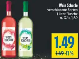 diska Wein Schorle Angebot