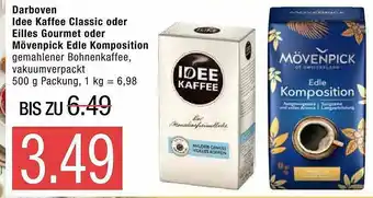 Marktkauf Darboven Ldee Kaffee Classic Oder Eilles Gourmet Oder Mövenpick Edle Komposition Angebot