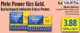 diska VARTA Alkaline-Batterien Angebot
