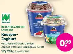 Biomarkt BERCHTESGADENER LAND BIO Knusper Joghurt Angebot