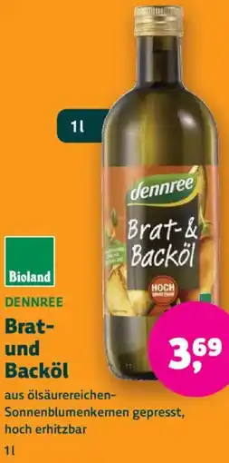 Biomarkt DENNREE Brat- und Backöl Angebot