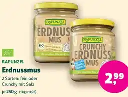 Biomarkt RAPUNZEL Erdnussmus Angebot