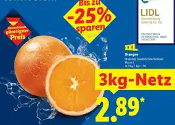 Lidl Orangen Angebot