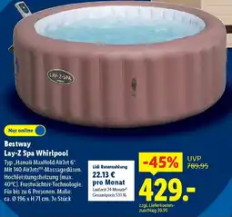 Lidl Bestway Lay-Z Spa Whirlpool Angebot