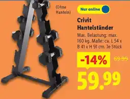 Lidl Crivit Hantelständer Angebot