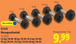 Lidl Crivit Hexagonhantel Angebot