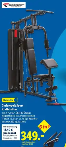 Lidl Christopeit Sport Kraftstation Angebot