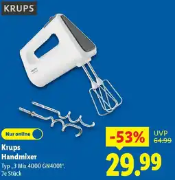 Lidl Krups Handmixer Angebot