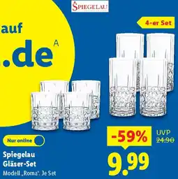 Lidl Spiegelau Gläser-Set Angebot