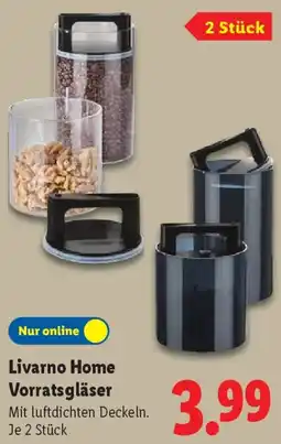 Lidl Livarno Home Vorratsgläser Angebot