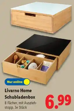 Lidl Livarno Home Schubladenbox Angebot