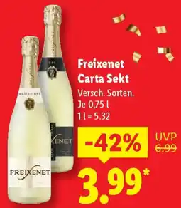 Lidl Freixenet Carta Sekt Angebot