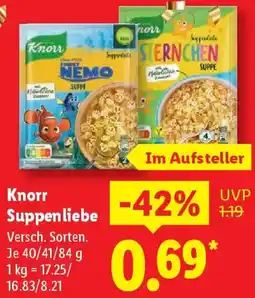 Lidl Knorr Suppenliebe Angebot