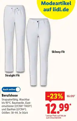 Lidl Berufshose Angebot