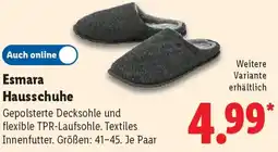 Lidl Esmara Hausschuhe Angebot