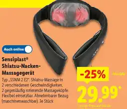 Lidl Sensiplast Shiatsu-Nacken Massagegerät Angebot