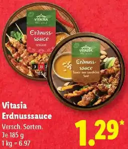Lidl Vitasia Erdnusssauce Angebot