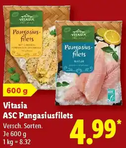 Lidl Vitasia ASC Pangasiusfilets Angebot