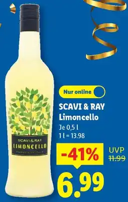 Lidl SCAVI & RAY Limoncello Angebot
