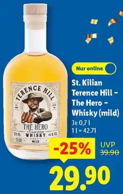 Lidl St. Kilian Terence Hill The Hero Whisky (mild) Angebot