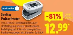 Lidl Sanitas Pulsoximeter Angebot