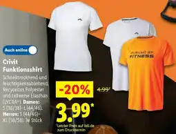 Lidl Crivit Funktionsshirt Angebot