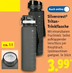 Lidl Silvercrest Tritan Trinkflasche Angebot