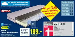 Lidl Breckle 7-Zonen Taschenfederkern Angebot