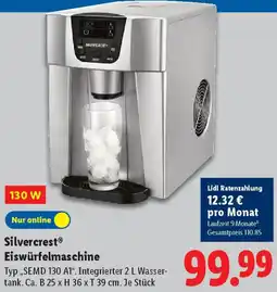 Lidl Silvercrest Eiswürfelmaschine Angebot