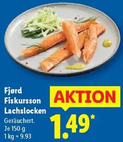 Lidl Fjørd Fiskursson Lachslocken Angebot