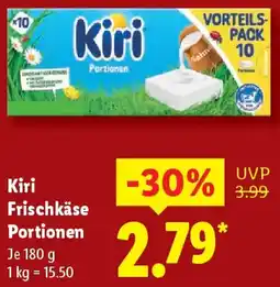 Lidl Kiri Frischkäse Portionen Angebot