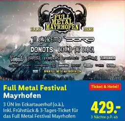 Lidl Full Metal Festival Mayrhofen Angebot