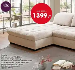 Möbel Martin Vito Ecksofa Angebot