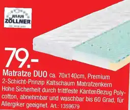 Zurbrüggen Matratze DUO Angebot