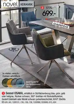 Zurbrüggen Novel Sessel OSAKA Angebot