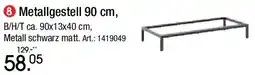 Zurbrüggen Metallgestell 90 cm Angebot
