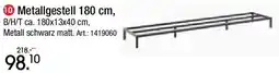 Zurbrüggen Metallgestell 180 cm Angebot