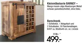 Zurbrüggen Barschrank Angebot