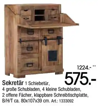 Zurbrüggen Sekretär Angebot