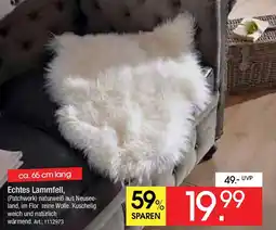 Zurbrüggen Echtes Lammfell Angebot