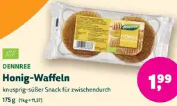 Biomarkt DENNREE Honig-Waffeln Angebot