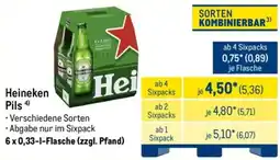 METRO Heineken Pils Angebot
