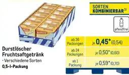 METRO Durstlöscher Fruchtsaftgetränk Angebot