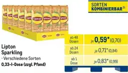METRO Lipton Sparkling Angebot