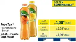 METRO Fuze Tea Angebot